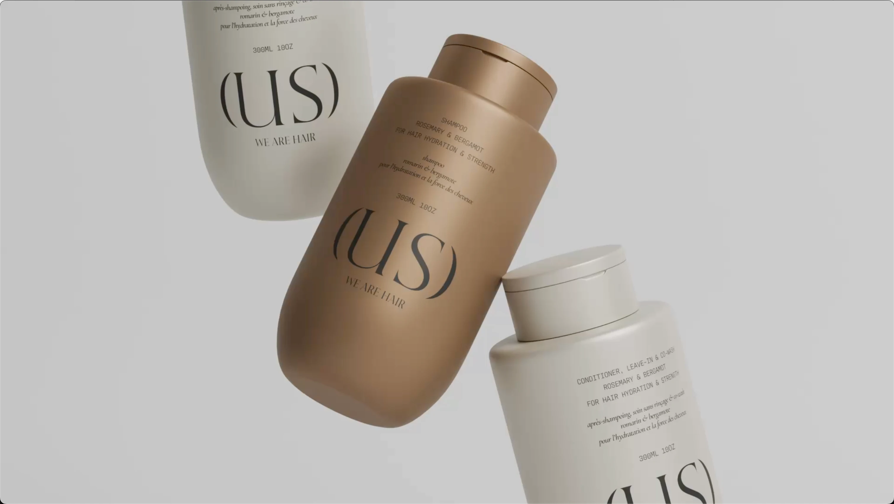(US) Haircare Beauty Branding and Packaging Design by DD.NYC®️